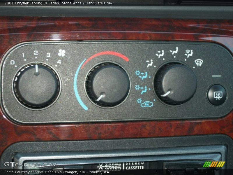 Controls of 2001 Sebring LX Sedan
