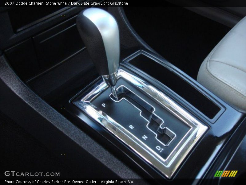 Stone White / Dark Slate Gray/Light Graystone 2007 Dodge Charger