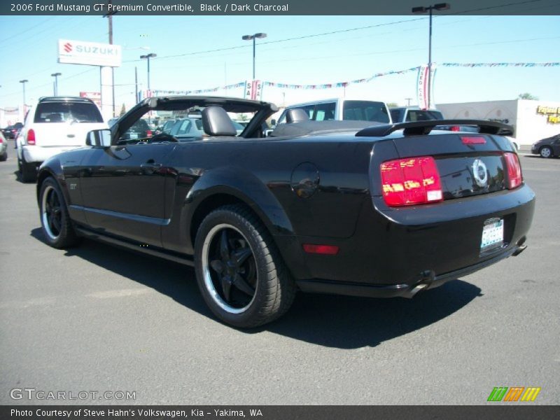 Black / Dark Charcoal 2006 Ford Mustang GT Premium Convertible