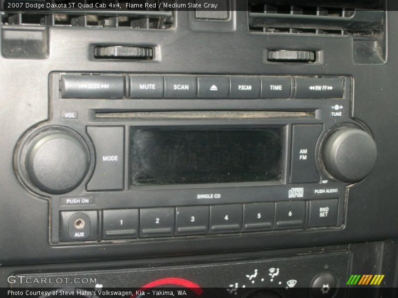 Audio System of 2007 Dakota ST Quad Cab 4x4