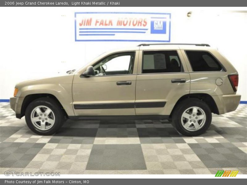 Light Khaki Metallic / Khaki 2006 Jeep Grand Cherokee Laredo