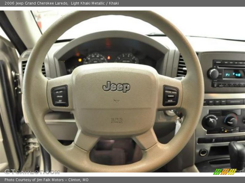 Light Khaki Metallic / Khaki 2006 Jeep Grand Cherokee Laredo