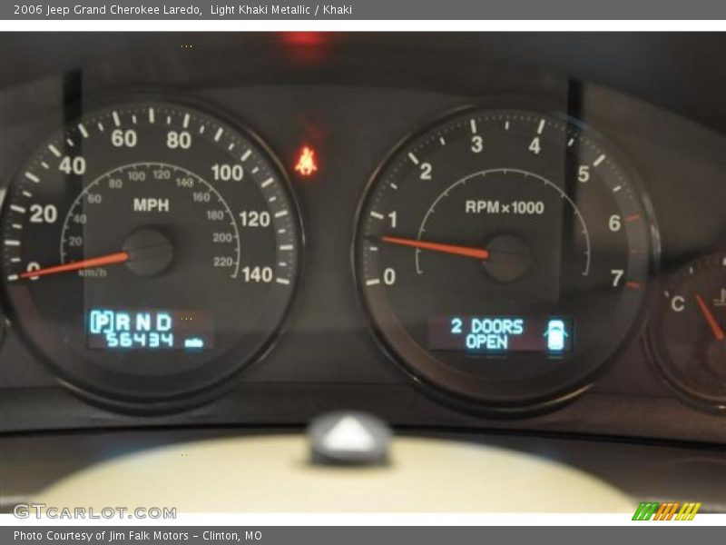 Light Khaki Metallic / Khaki 2006 Jeep Grand Cherokee Laredo