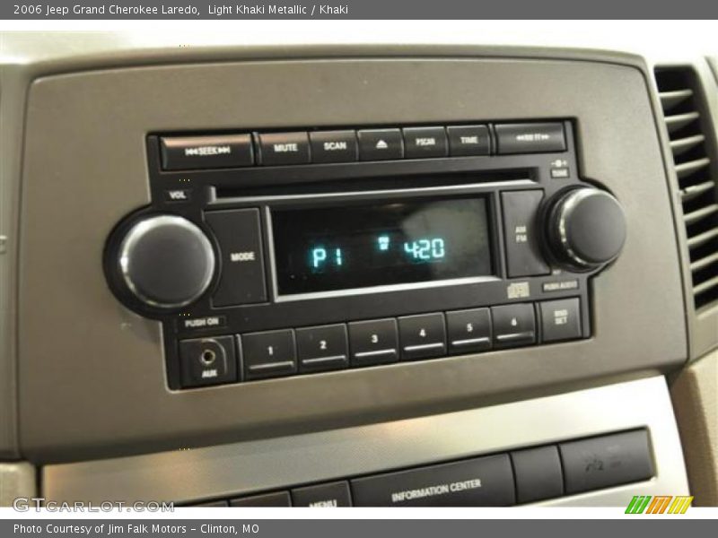 Light Khaki Metallic / Khaki 2006 Jeep Grand Cherokee Laredo