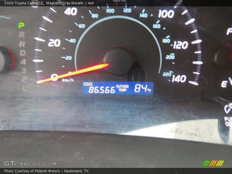 Magnetic Gray Metallic / Ash 2009 Toyota Camry LE