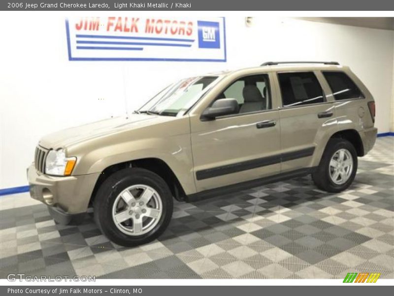Light Khaki Metallic / Khaki 2006 Jeep Grand Cherokee Laredo
