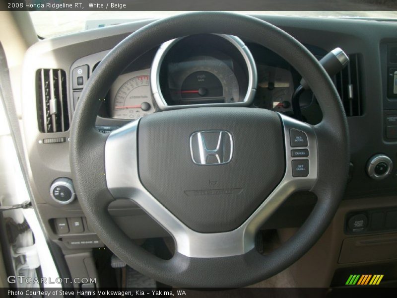  2008 Ridgeline RT Steering Wheel