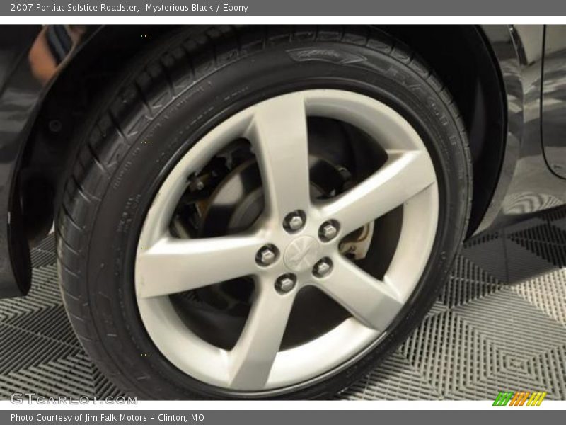 Mysterious Black / Ebony 2007 Pontiac Solstice Roadster