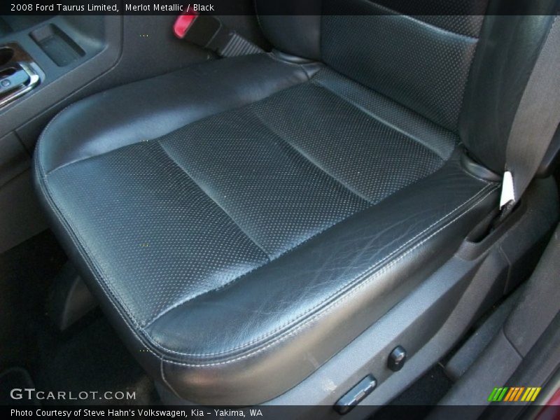 Merlot Metallic / Black 2008 Ford Taurus Limited