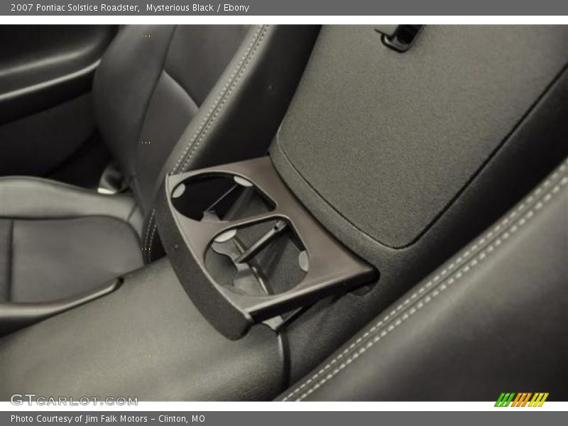 Mysterious Black / Ebony 2007 Pontiac Solstice Roadster