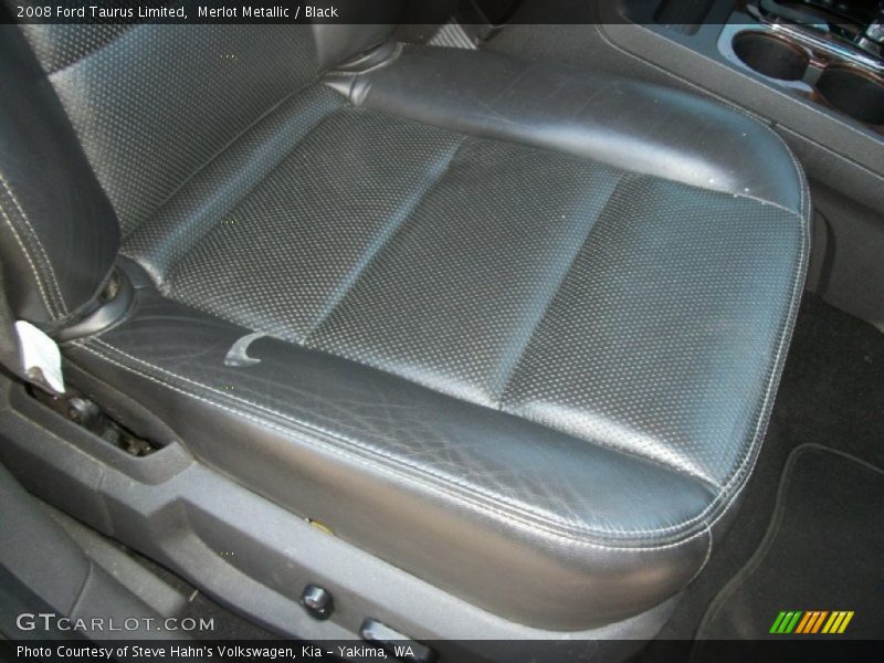 Merlot Metallic / Black 2008 Ford Taurus Limited