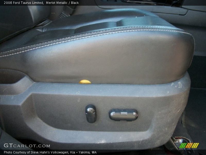 Merlot Metallic / Black 2008 Ford Taurus Limited