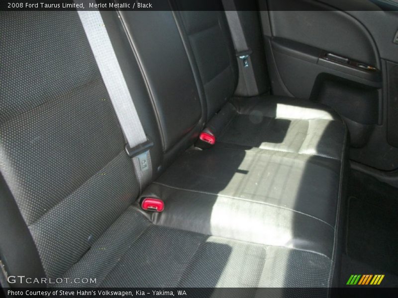 Merlot Metallic / Black 2008 Ford Taurus Limited