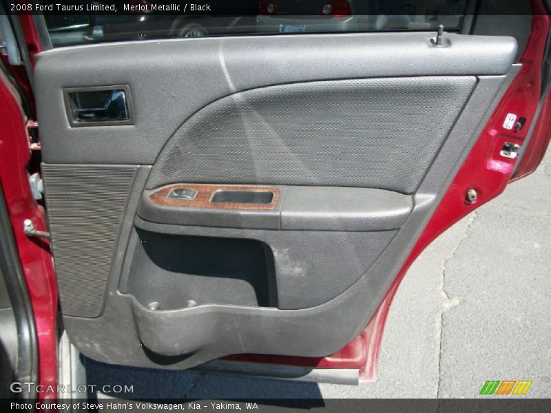 Merlot Metallic / Black 2008 Ford Taurus Limited