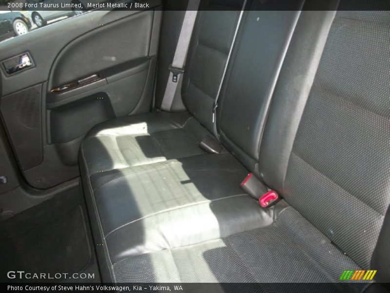 Merlot Metallic / Black 2008 Ford Taurus Limited