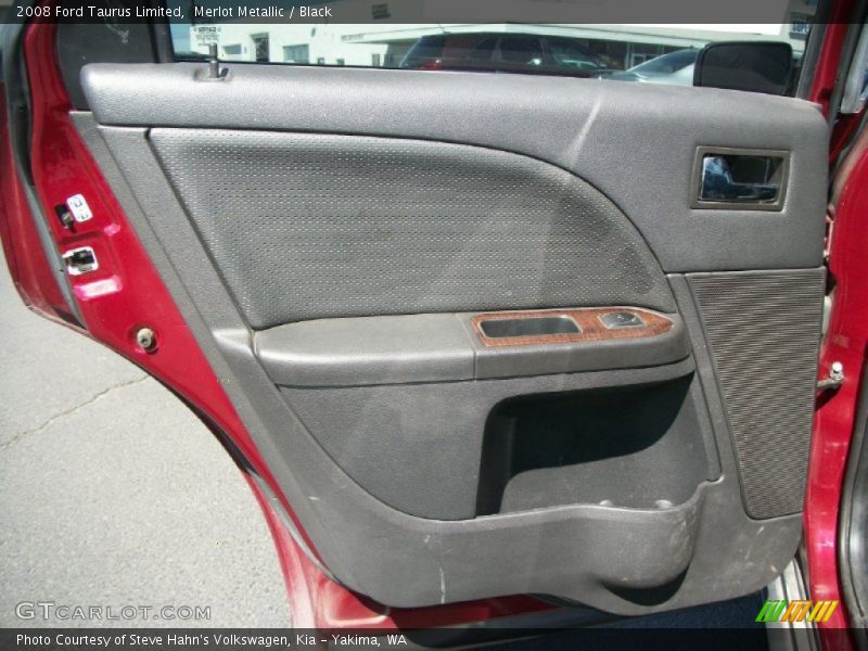 Merlot Metallic / Black 2008 Ford Taurus Limited