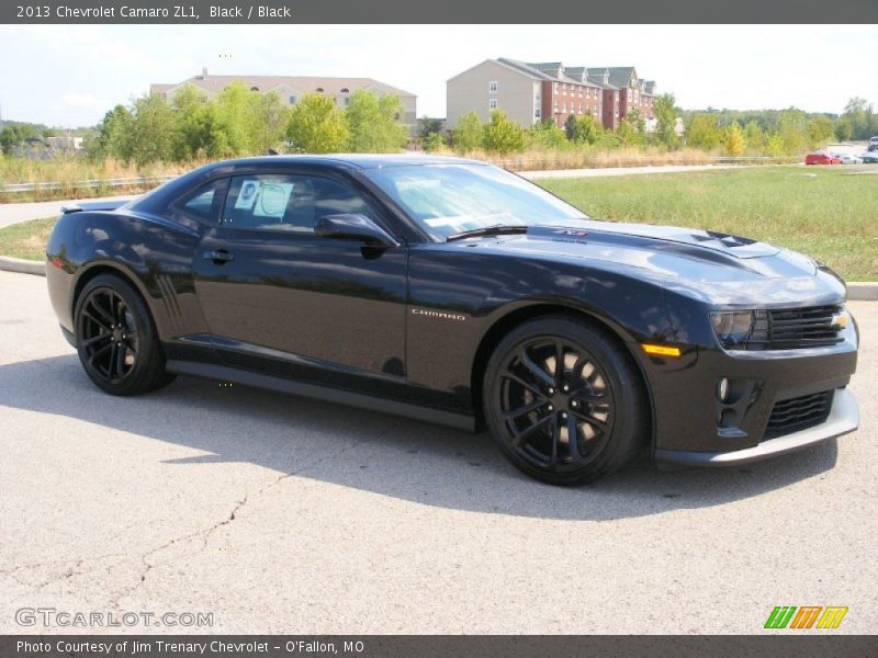 Black / Black 2013 Chevrolet Camaro ZL1