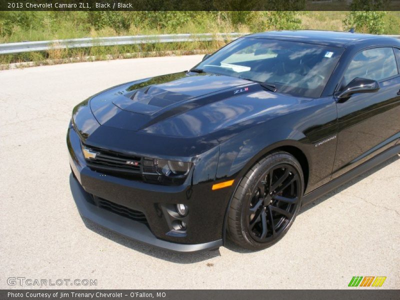 Black / Black 2013 Chevrolet Camaro ZL1