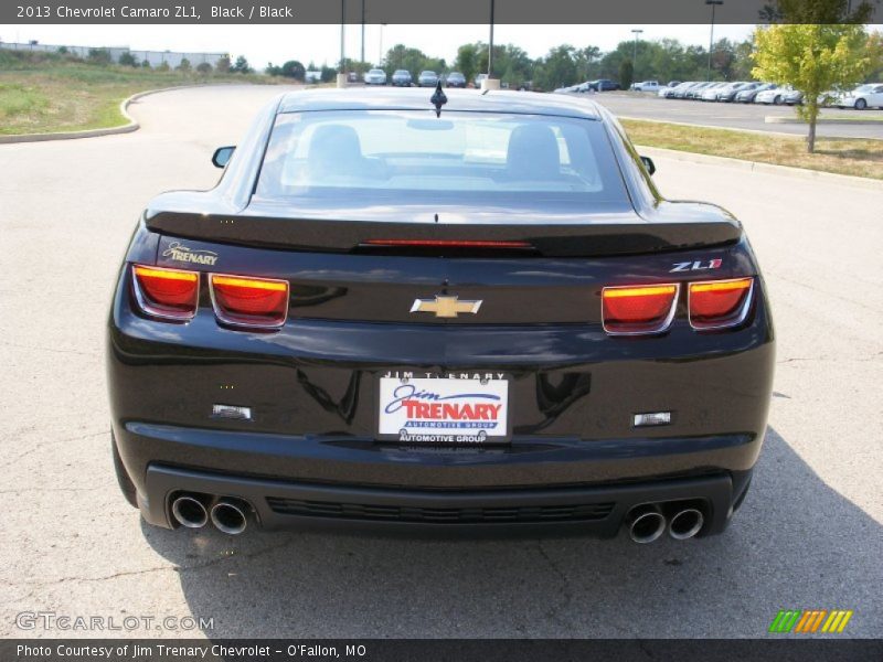 Black / Black 2013 Chevrolet Camaro ZL1