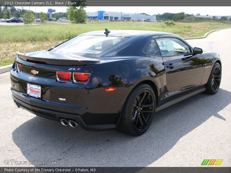 Black / Black 2013 Chevrolet Camaro ZL1