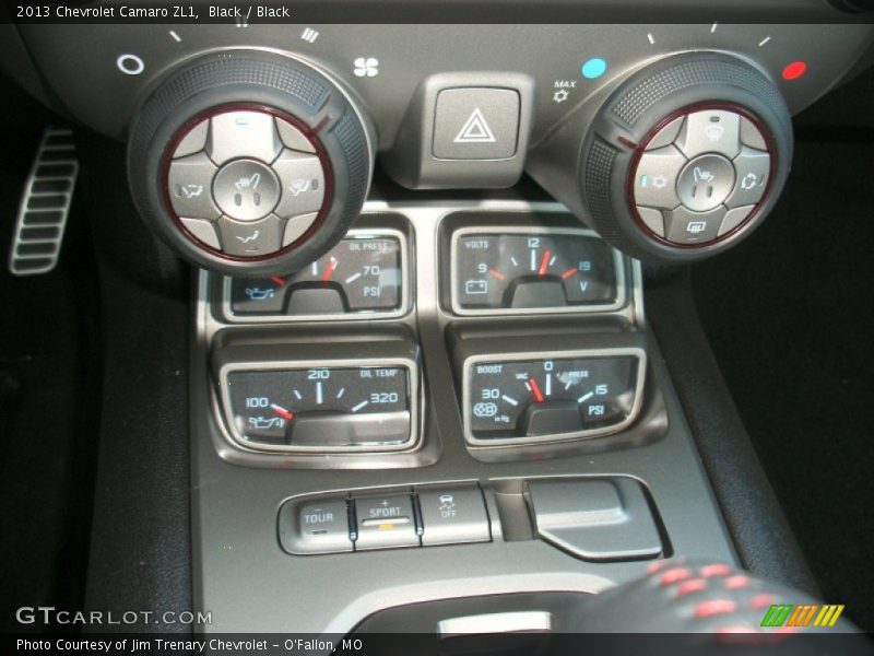Controls of 2013 Camaro ZL1