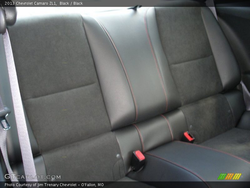 Rear Seat of 2013 Camaro ZL1