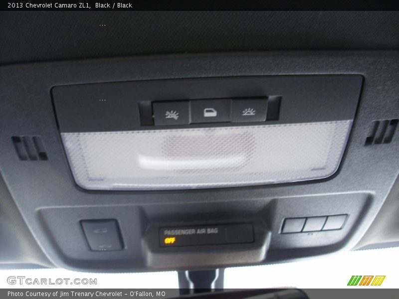 Controls of 2013 Camaro ZL1