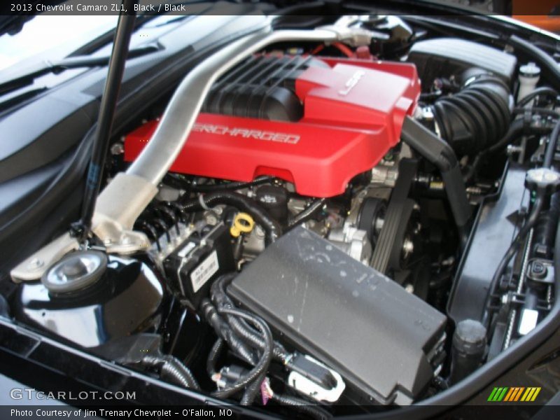  2013 Camaro ZL1 Engine - 6.2 Liter Eaton Supercharged OHV 16-Valve LSA V8