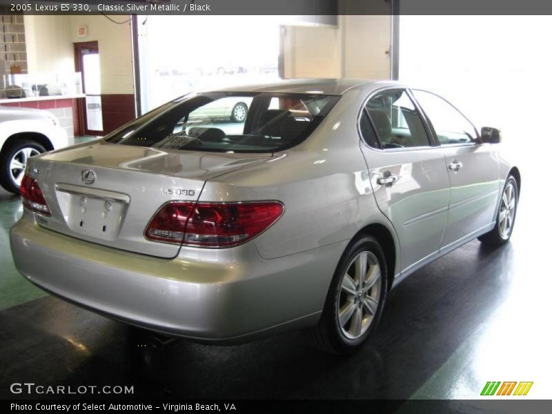 Classic Silver Metallic / Black 2005 Lexus ES 330