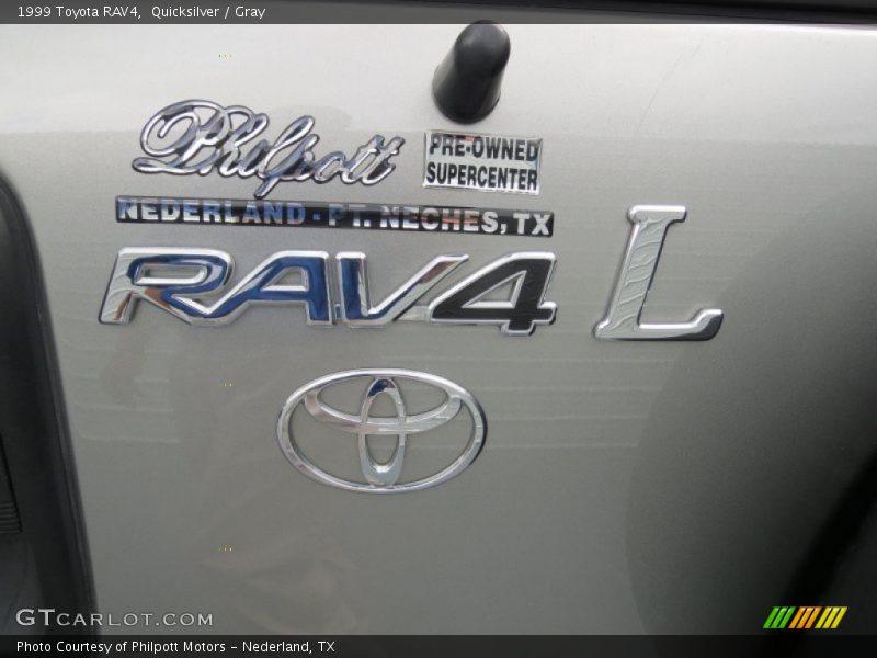 Quicksilver / Gray 1999 Toyota RAV4