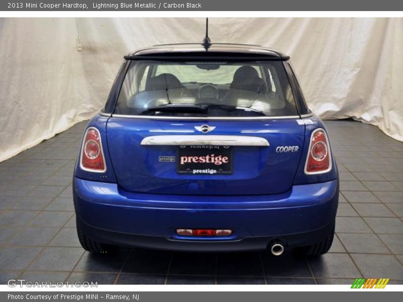 Lightning Blue Metallic / Carbon Black 2013 Mini Cooper Hardtop