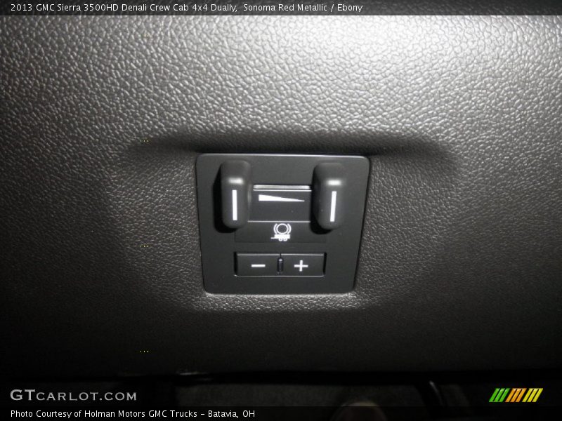 Sonoma Red Metallic / Ebony 2013 GMC Sierra 3500HD Denali Crew Cab 4x4 Dually