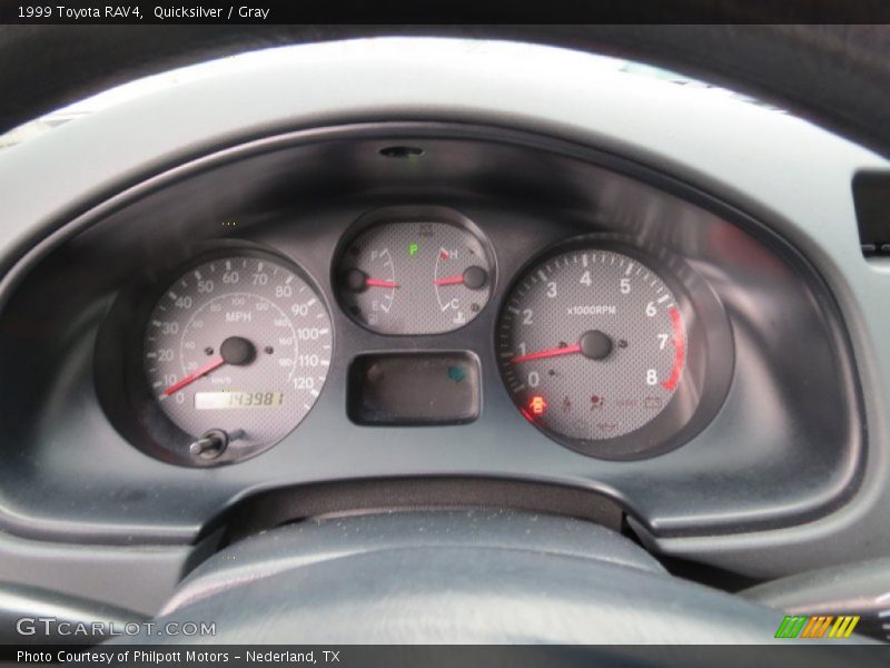 Quicksilver / Gray 1999 Toyota RAV4