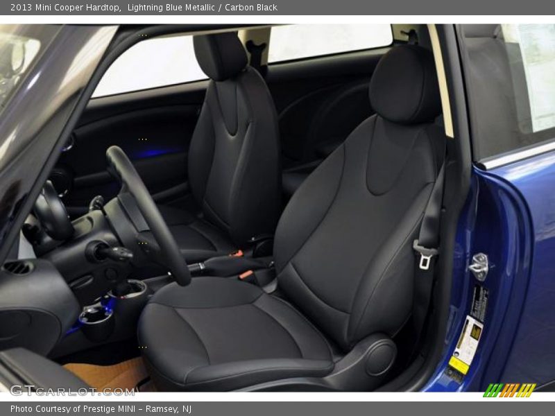 Lightning Blue Metallic / Carbon Black 2013 Mini Cooper Hardtop