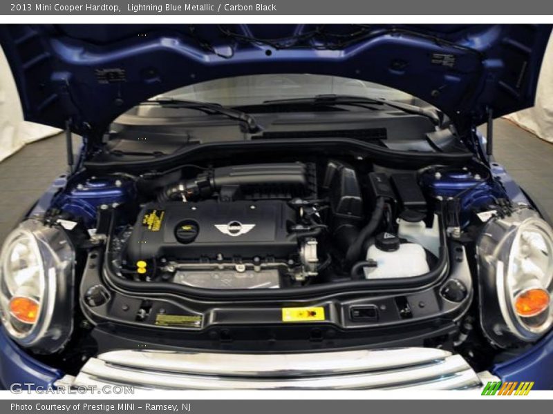 Lightning Blue Metallic / Carbon Black 2013 Mini Cooper Hardtop