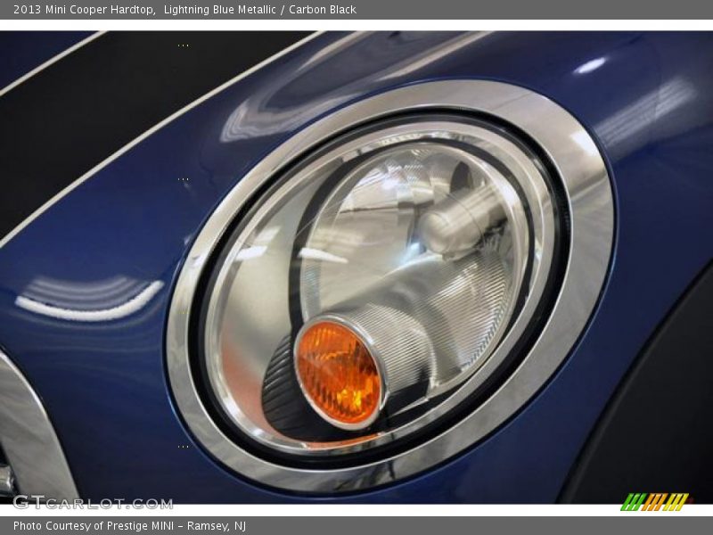 Lightning Blue Metallic / Carbon Black 2013 Mini Cooper Hardtop
