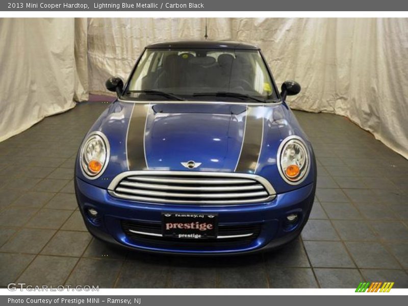 Lightning Blue Metallic / Carbon Black 2013 Mini Cooper Hardtop