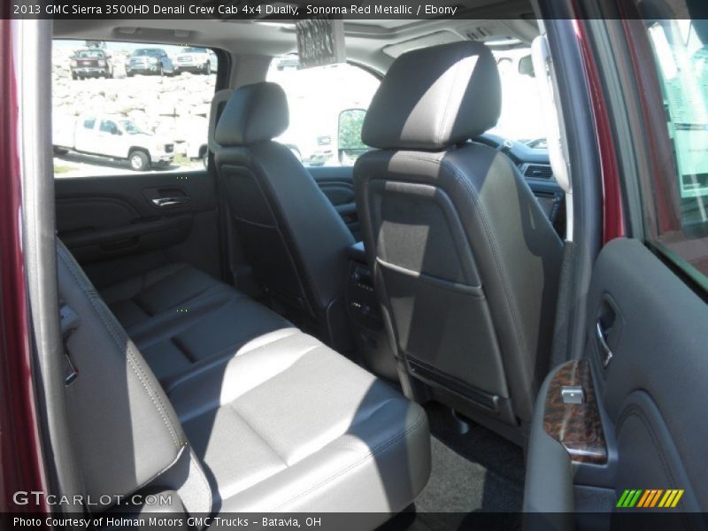 Sonoma Red Metallic / Ebony 2013 GMC Sierra 3500HD Denali Crew Cab 4x4 Dually