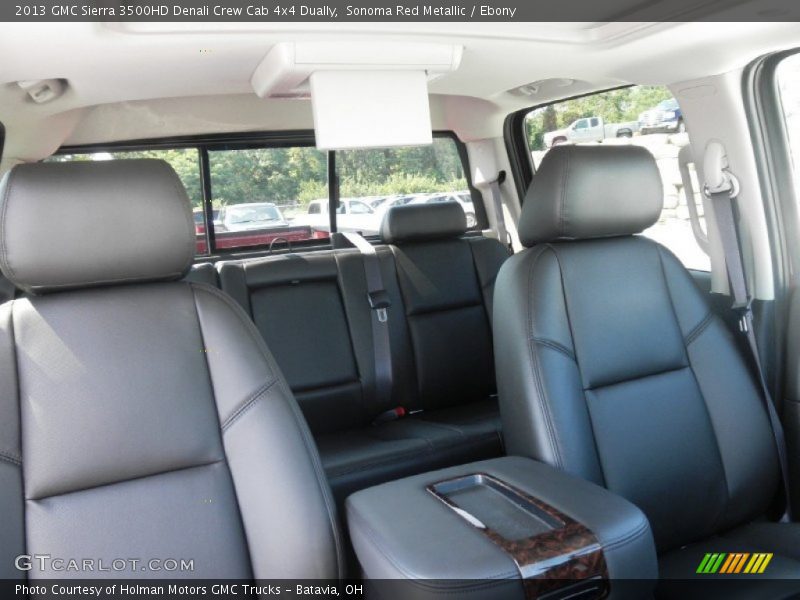 Sonoma Red Metallic / Ebony 2013 GMC Sierra 3500HD Denali Crew Cab 4x4 Dually