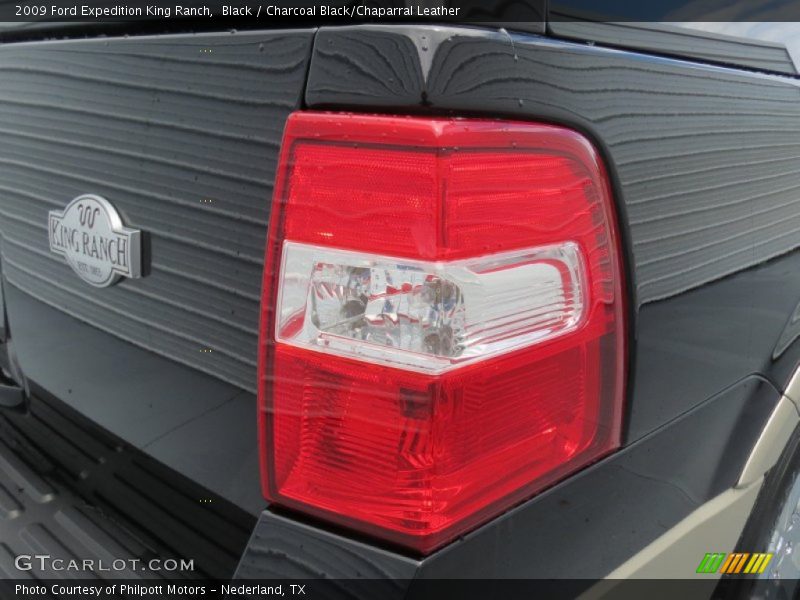 Black / Charcoal Black/Chaparral Leather 2009 Ford Expedition King Ranch