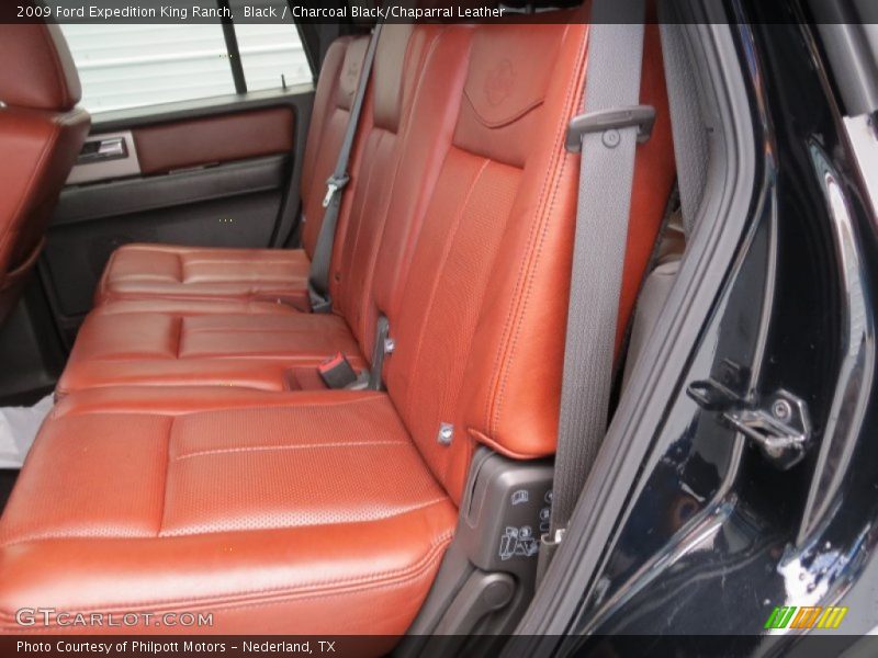 Black / Charcoal Black/Chaparral Leather 2009 Ford Expedition King Ranch