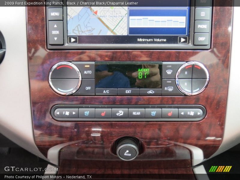 Black / Charcoal Black/Chaparral Leather 2009 Ford Expedition King Ranch