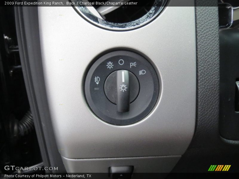 Black / Charcoal Black/Chaparral Leather 2009 Ford Expedition King Ranch