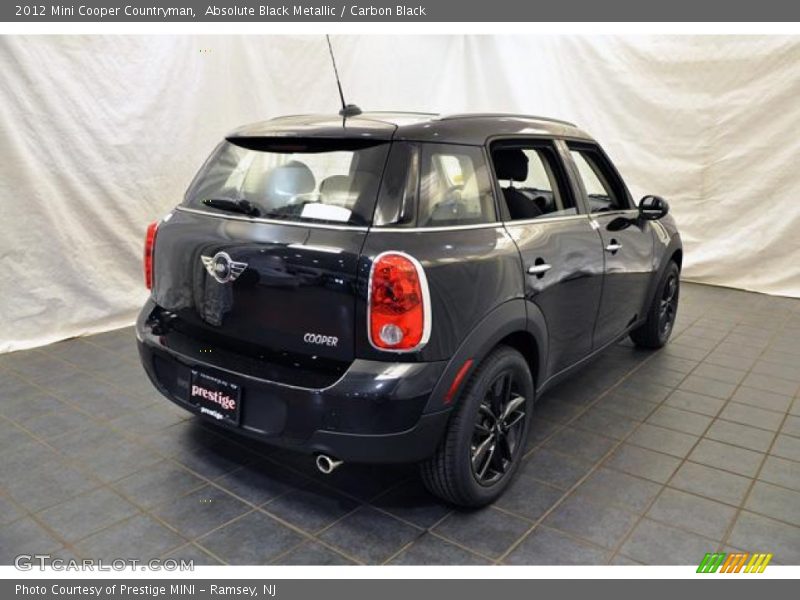 Absolute Black Metallic / Carbon Black 2012 Mini Cooper Countryman