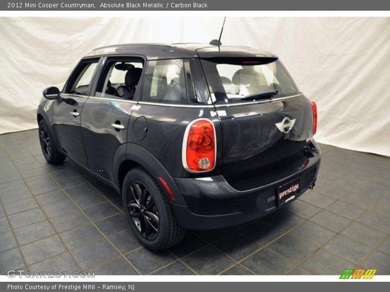Absolute Black Metallic / Carbon Black 2012 Mini Cooper Countryman