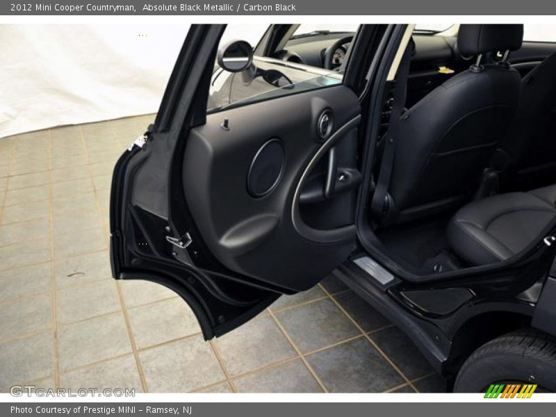 Absolute Black Metallic / Carbon Black 2012 Mini Cooper Countryman