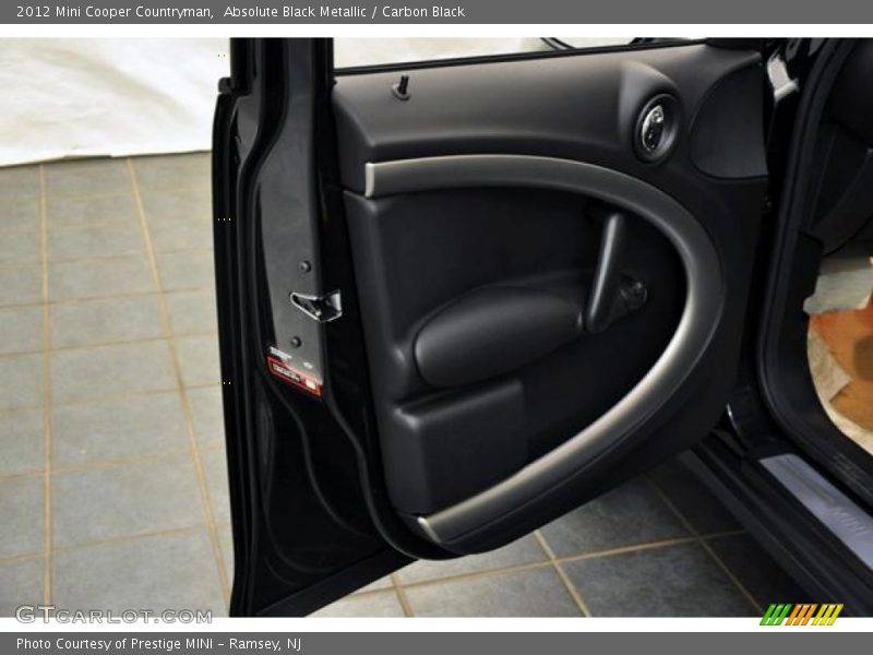 Absolute Black Metallic / Carbon Black 2012 Mini Cooper Countryman