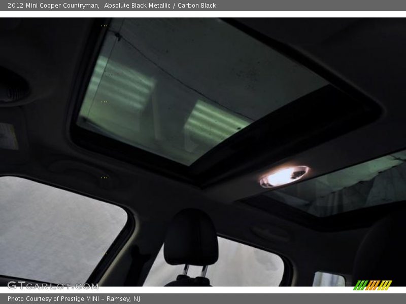 Absolute Black Metallic / Carbon Black 2012 Mini Cooper Countryman