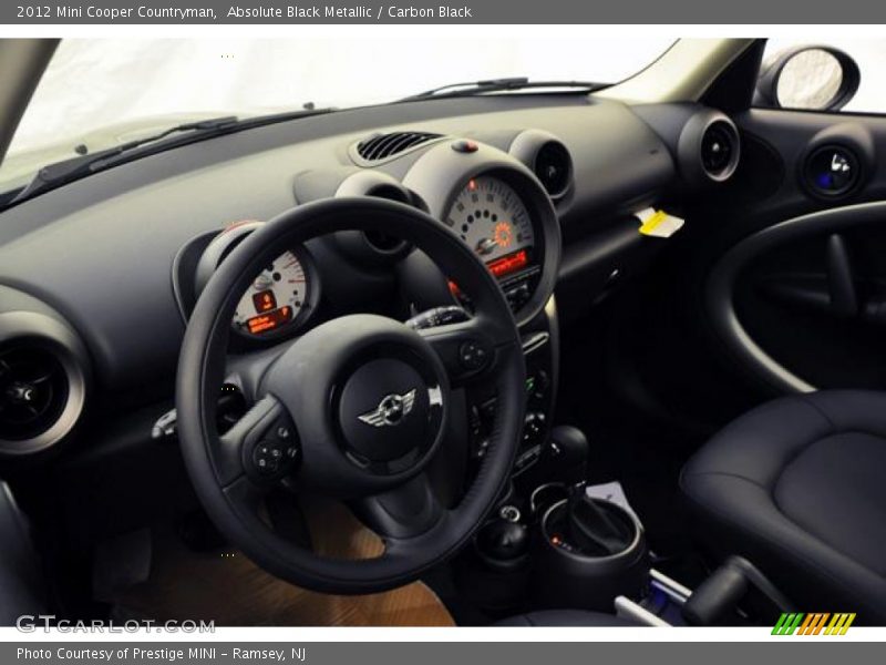 Absolute Black Metallic / Carbon Black 2012 Mini Cooper Countryman