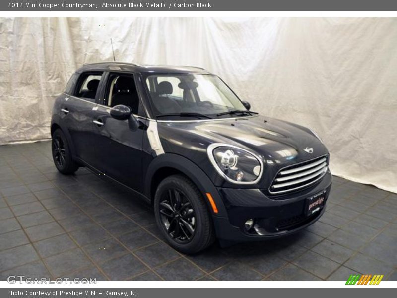 Absolute Black Metallic / Carbon Black 2012 Mini Cooper Countryman
